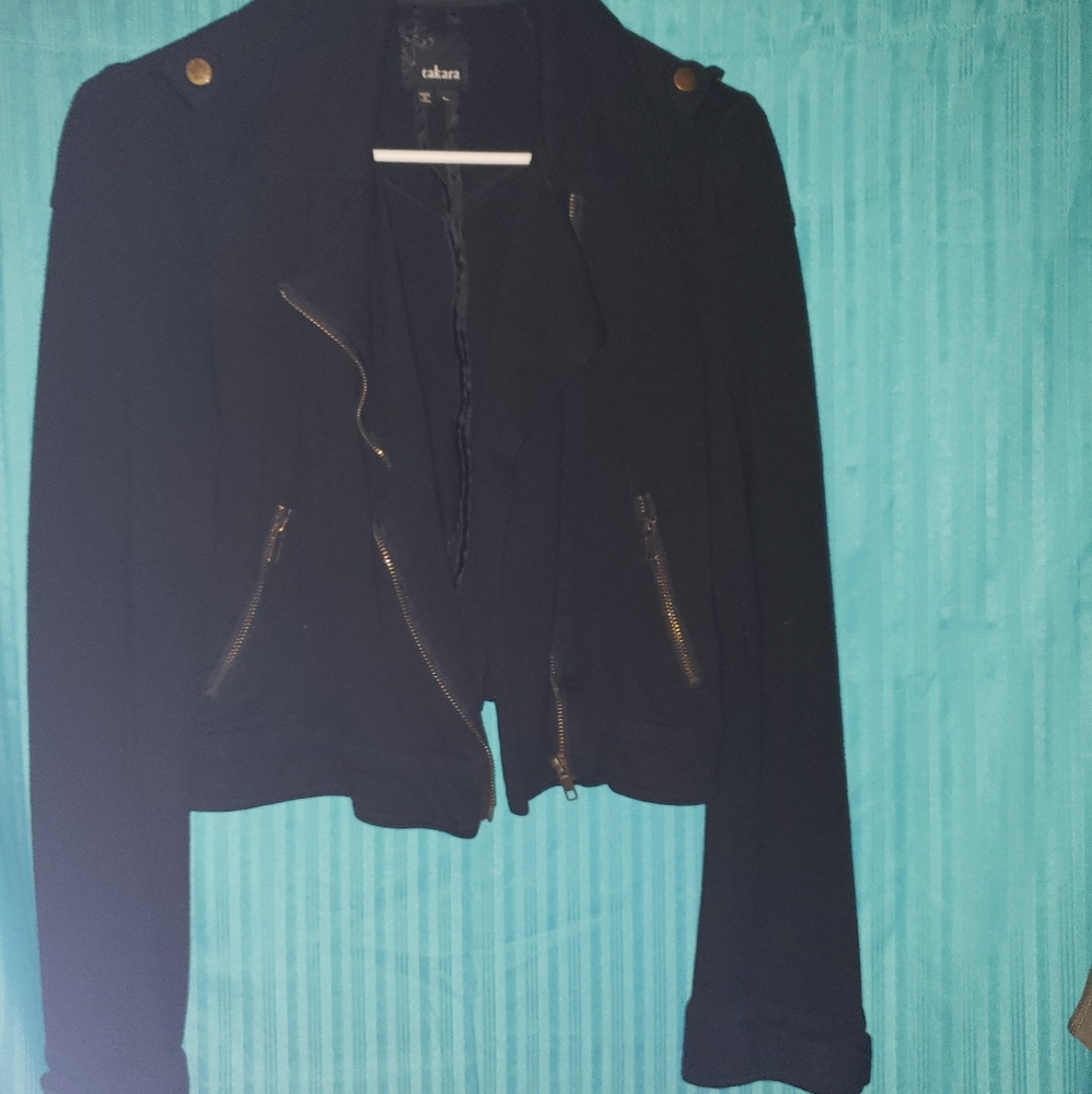 Black Crop Jacket